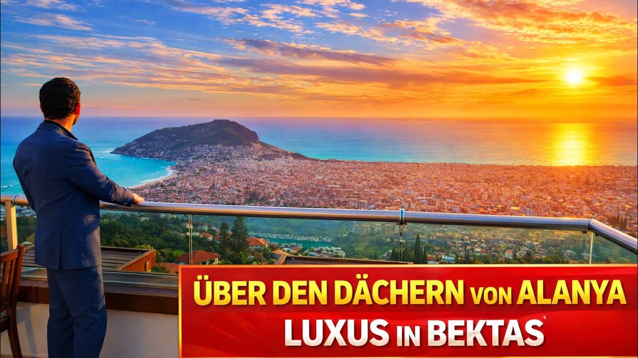 Wohnen über den Dächern von Alanya – Exklusive Villa mit Mega-Ausblick