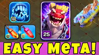 TH18 Thrower Attack Strategy - 8 Legend League Attacks