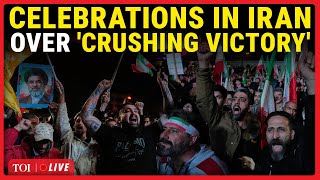'EVIL ENEMY DEFEATED': Massive Celebrations In Iran After Tehran Declares Victory Over Israel & U.S.