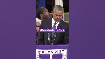 Thumbnail of Obama leads the Choir to sing “amazing grace” #hymn #christian #singing #worship #praise #church #in