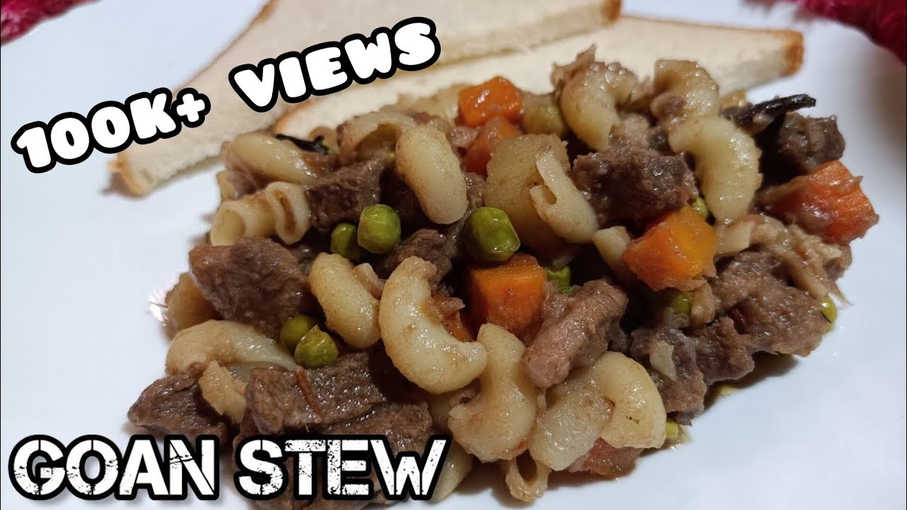 How to make Goan Wedding Stew Goan Stew recipe Goan Beef And Pork