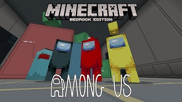 MCBE "Among Us" Official Release Trailer (Minecraft PE Add-on/Map)