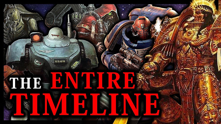 The Entire Timeline EXPLAINED. Everything You NEED to Know! | Warhammer 40k Lore