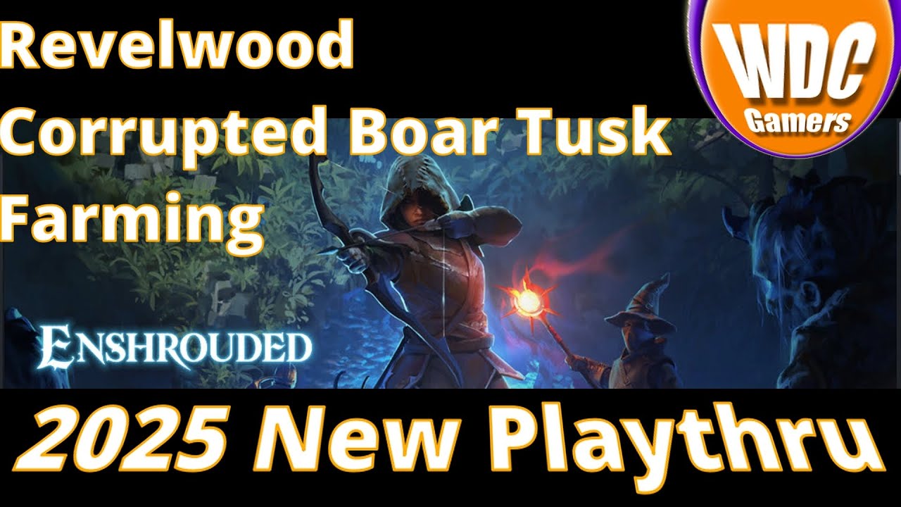 Enshrouded 2025 Corrupted Boar Tusk Farming
