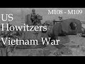US Self Propelled Howitzer Vietnam War M108, M109