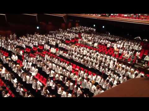 合唱祭フィナーレ、大地讃頌
