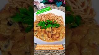 Fırında Mantar Soslu Tavuk Sote yapalım 😋#lezzetli #tavuk #mantar #yemek #food