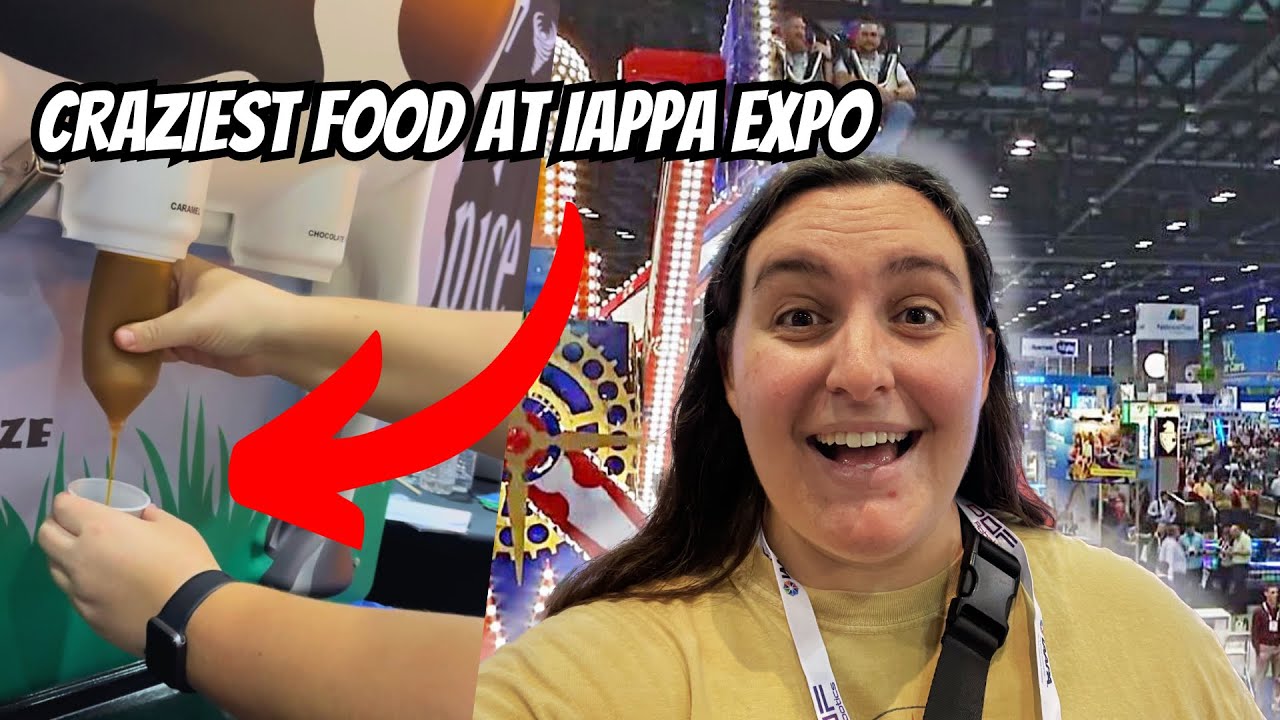 I FOUND THE CRAZIEST FOOD AT THE WORLD’S BIGGEST THEME PARK CONVENTION- IAPPA EXPO 2023