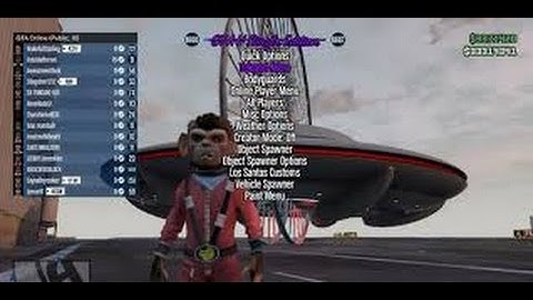 Gta v ps4 mod menu