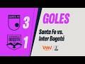 Santa Fe vs. Inter Bogotá  (goles) | Liga Femenina BetPlay Dimayor 2026 | Fecha 7