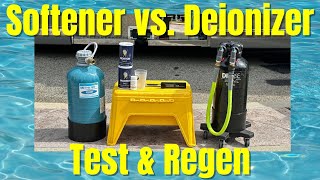 Softener REGEN vs Deionizer Differences Details