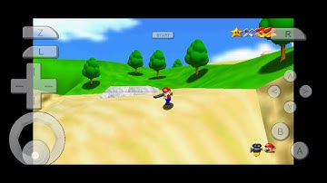 PAUSE BUFFER IN SHOTGUN MARIO 64 ON ANDROID (ITS WORKING)