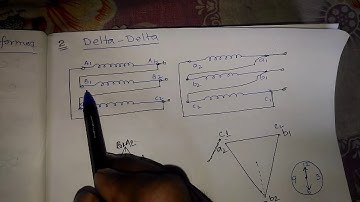 VECTOR GROUPING OF 3 PH TRANSFORMER PART 1