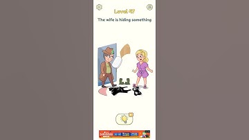 LEVEL 47 - DOP 2 | the WIFE is hiding SOMETHING - GAMEPLAY #short #androidgames #fyp #games