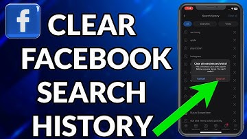 How To Clear Facebook Search History