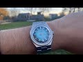 Nivada Grenchen x Ocarat - F77 Exclusive Limited Edition “Ice Fumé” Watch Review! Smoked Ice🧊😶‍🌫️