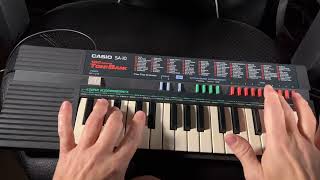 Casio SA-10 Keyboard Wealth