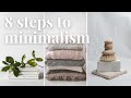 How to BECOME MINIMALIST | 8 steps towards minimalism Mp3 Song
