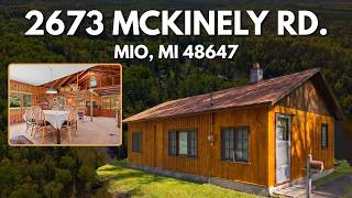 2673 McKinley Road Mio, MI | Fully Furnished Up North Cabin Near the Au Sable River | Home Tour