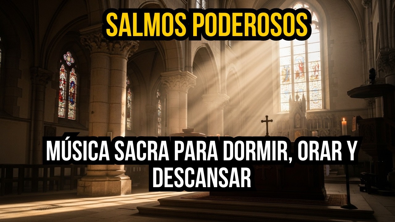 Cantos Gregorianos en la Noche 🌙 Música Sacra para Dormir, Orar y Descansar