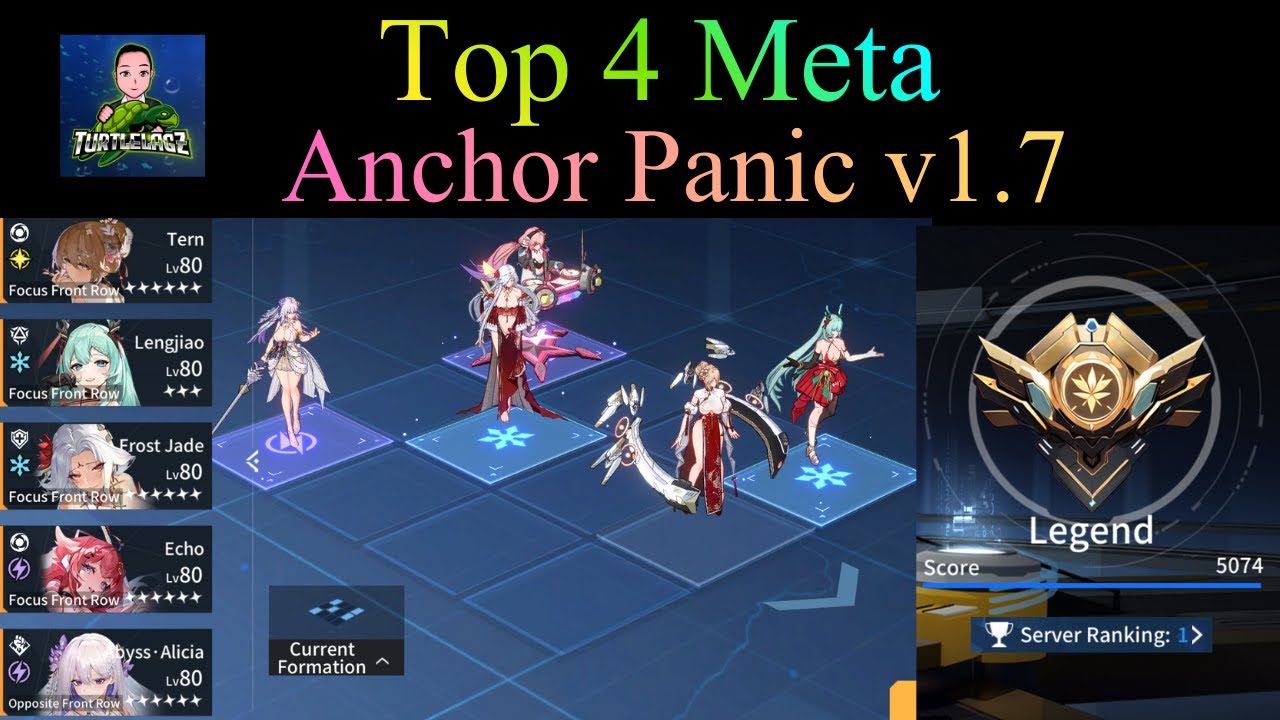 Rank 1 Normal Arena Player Reveals the Top 4 Meta Teams [Anchor Panic v1.7]