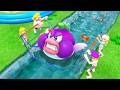 Super Mario Party Minigames CHAOS - Peach Vs Wario Vs Waluigi Vs Rosalina (Master COM)