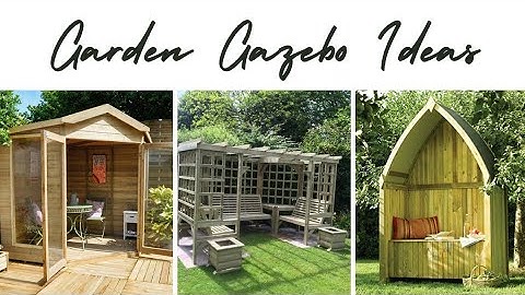 Top Garden Gazebo Ideas