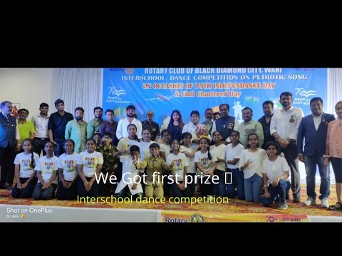 We Got first prize 🏆 in interschool dance competition - YouTube