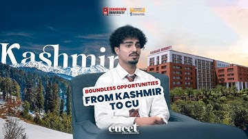 From Kashmir to Chandigarh University - CUCET Scholarships | Admissions 2026