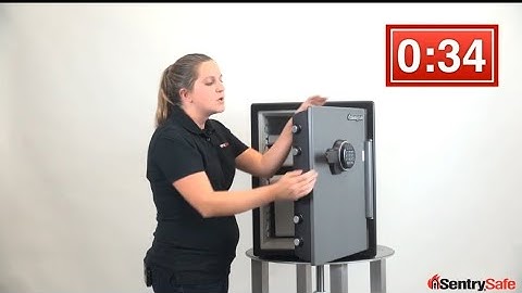 SentrySafe XX-Large Water_Fire-Resistant Safe 60 Second Video