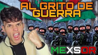 ESPAÑOL REACCIONA a AL GRITO DE GUERRA de MEXSOR*demasiado ÉPICO*