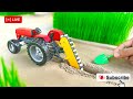 DIY Mini Tractor Trench Digger Amazing Farming Science Project live Ep 1 #farming #jcb #dieselengine