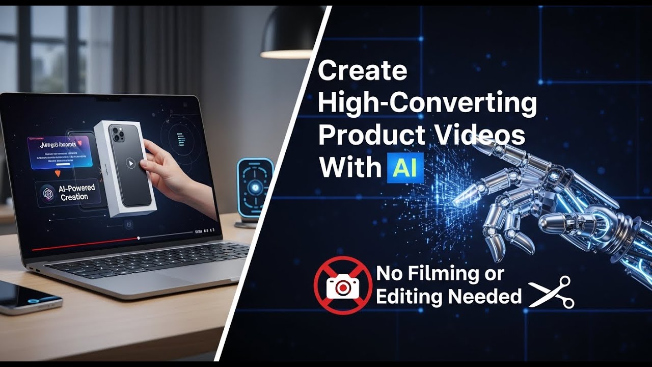 Create High-Converting Product Videos With AI (No Filming or Editing Needed) #AIProductVideos