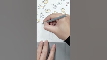かわいい猫の描画とぬりえ リラクゼーションのための 41 の愛らしい落書き |アートセラピーパート7