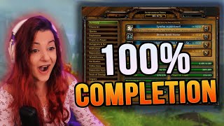 100% Achievement Completion in World of Warcraft