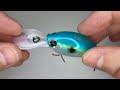 Yozuri crank 15 mrf citrus shad crankbait unboxing