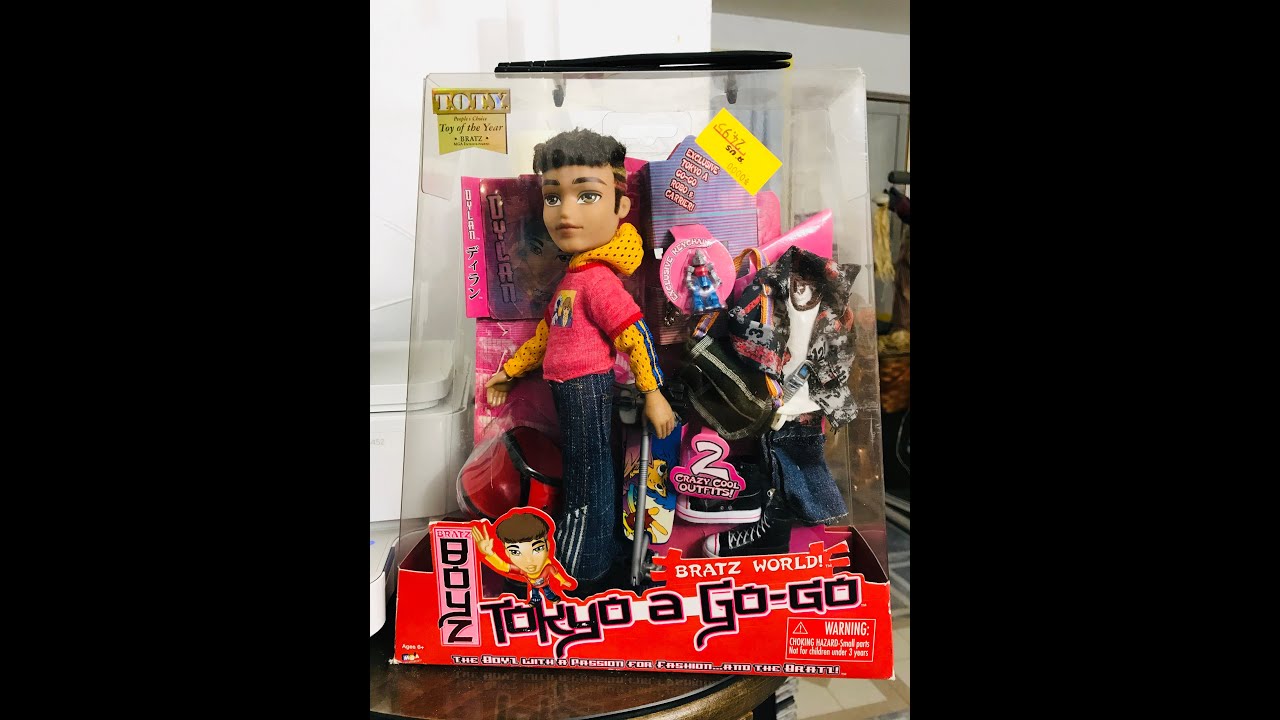 The Bratz Boyz Dylan Tokyo A Go Go Collection Bratz World! 2004 - YouTube