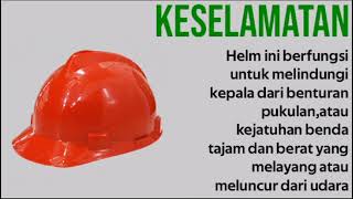 safety first.... safety dimulai dari saya..