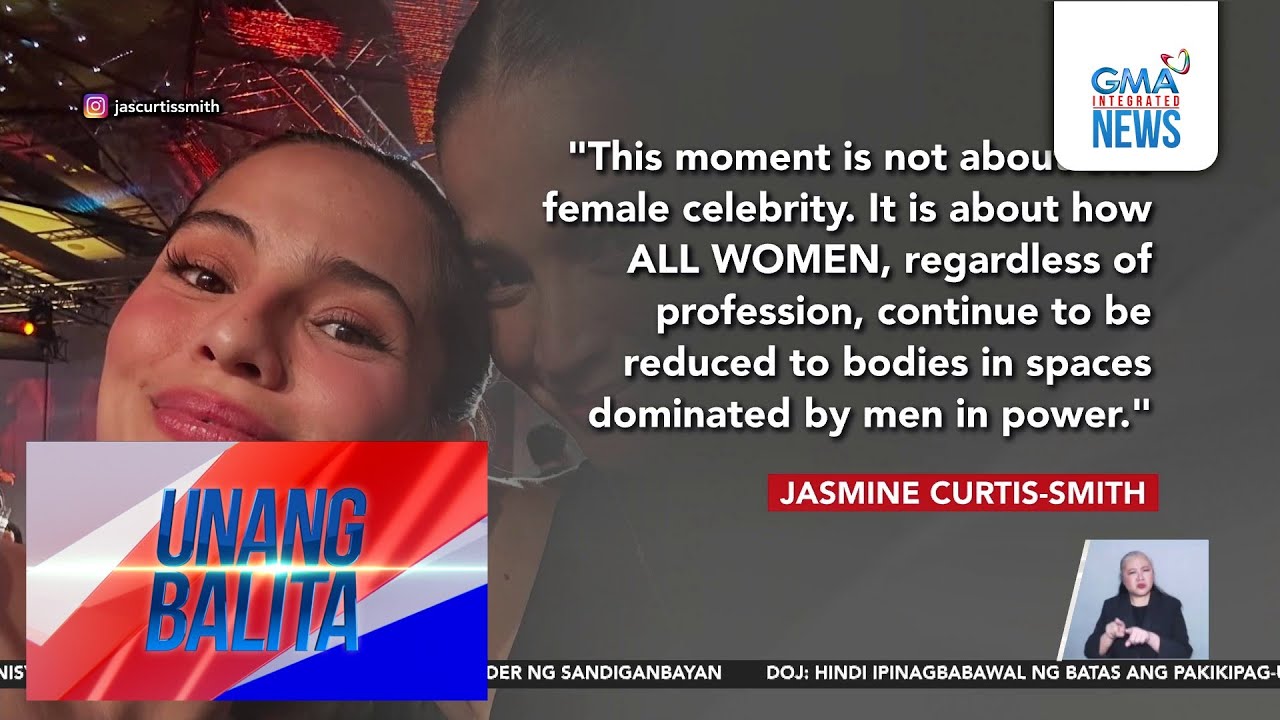 Jasmine Curtis-Smith, umalma sa mga pahayag ni Rep. Bong Suntay tungkol sa... | Unang Balita