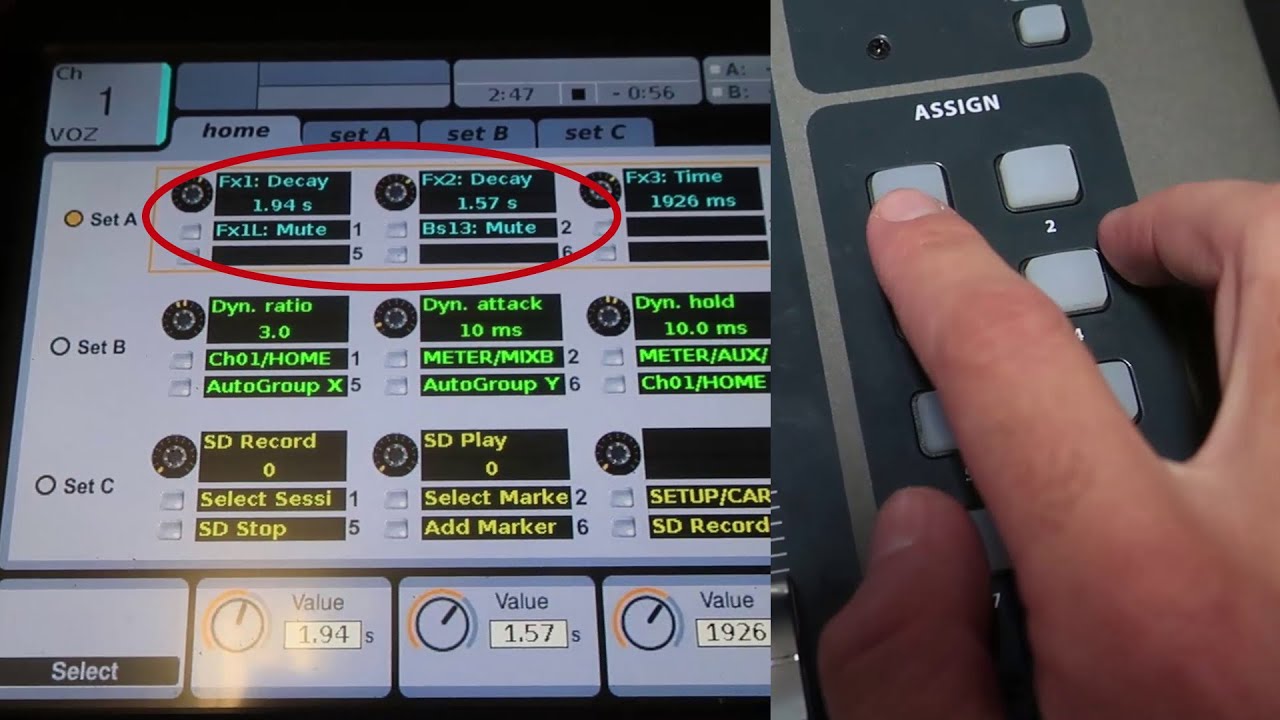 EFFECTS RETURN MUTE vs FX BUS MUTE - NO ES LO MISMO SILENCIAR EL RETORNO QUE EL BUS - ASSIGN BUTTONS