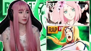 React Rap Da Tsunade E Rap Da Sakura Naruto Felícia Rock