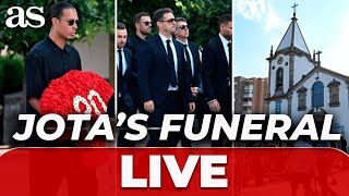 LIVE | DIOGO JOTA’S FUNERAL in PORTUGAL: FINAL FAREWELL at the MATRIZ CHURCH in GONDOMAR