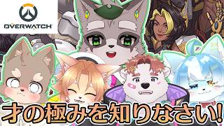 【OW/オーバーウォッチ】フルパで足の引っ張り合いアンランク！朝陽はる 杞憂火狐今 く～らー 彩久 茶々. 小狸まみ助　#vtuber #ow #overwatch