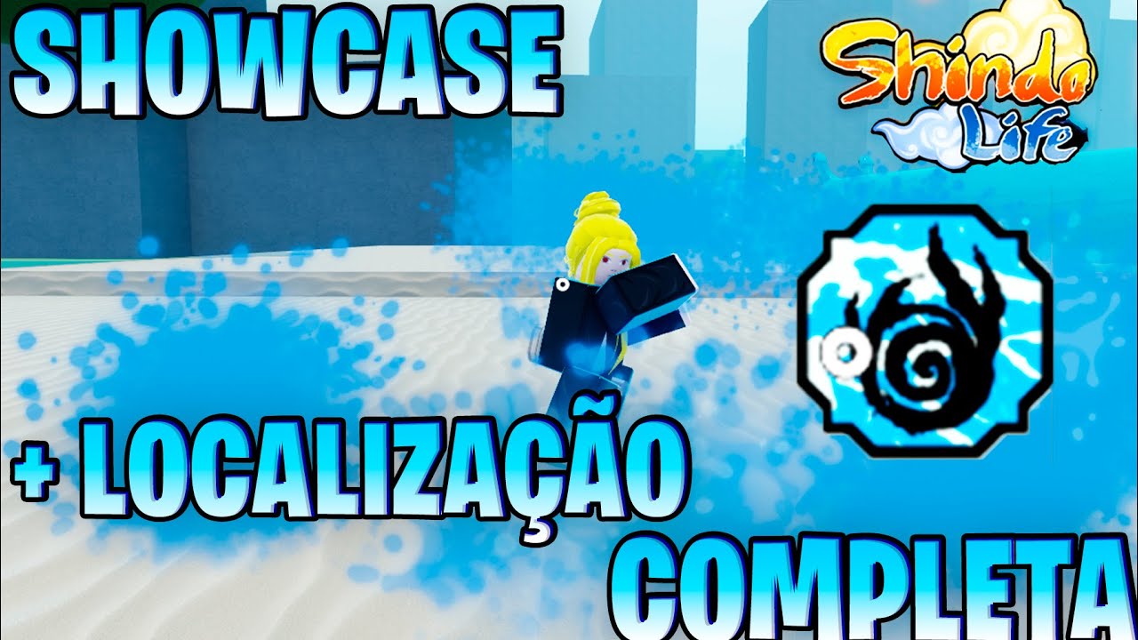 [ MUITO OP+ ] SHOWCASE DO NOVO WATER DRAGON FIST LOCALIZAÇÃO SHINDO