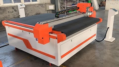 Auto Feeding CNC Oscillating Knife Cutting Machine for Leather 1600*1500mm