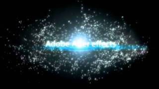 adobe after effects particle text intro