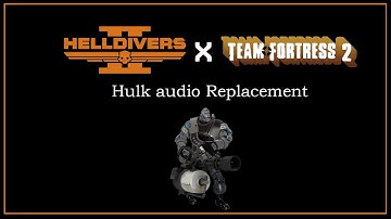 Helldivers 2 mods : Robot Heavy Audio mod (test)
