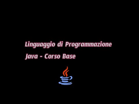 Corso Java -Lezione 3