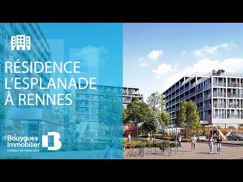 Résidence L'esplanade à Rennes | Nos programmes immobiliers neufs