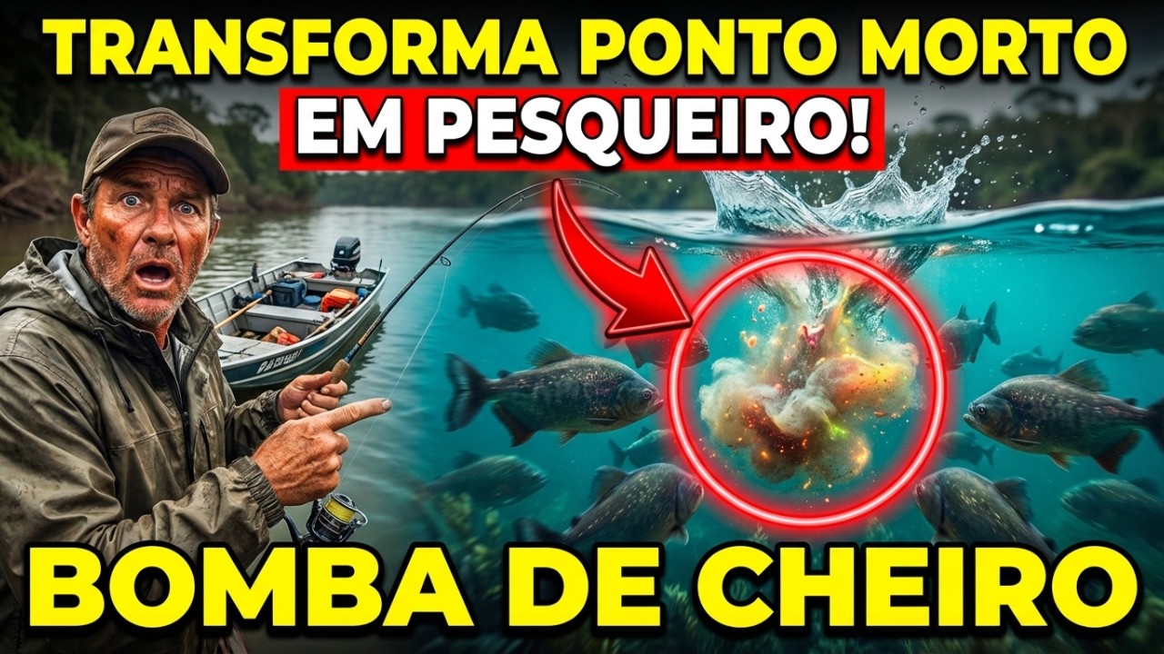Isso Na Água Transforma Qualquer Ponto Morto Em Pesqueiro — Federações Não Gostam Que Saibam.